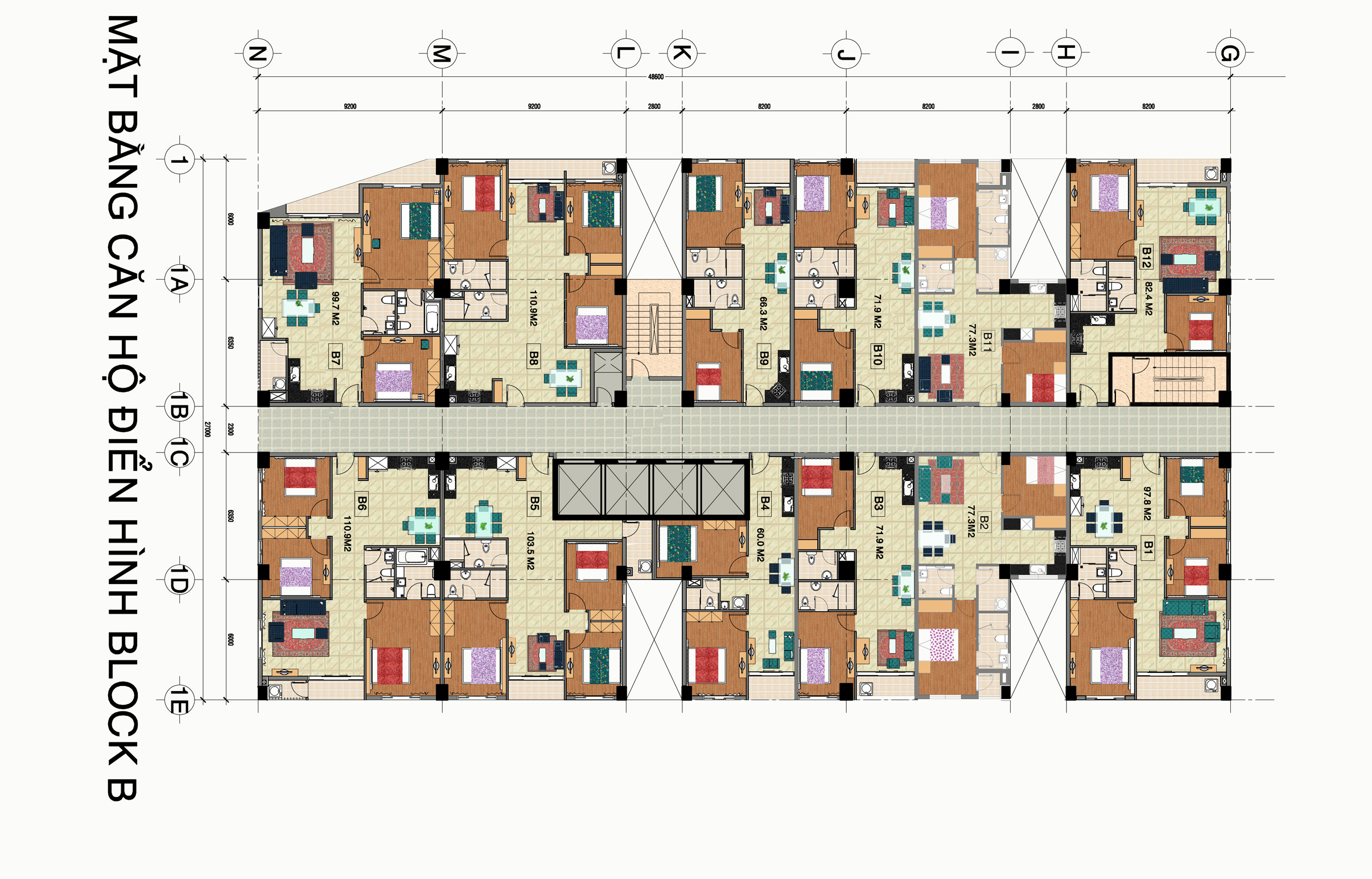 sở đồ mặt bằng căn hộ tháp B sở đồ mặt bằng căn hộ tháp B