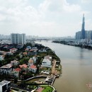 Bất chấp kẹt xe, ngập nước, ”khu nhà giàu” Thảo Điền vẫn ken đặc dự án BĐS